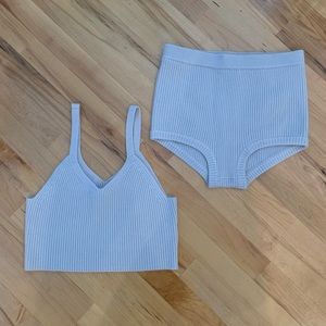 NakedCashmere NWT set Clarissa short and Kenna bralette